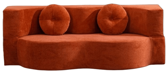 Salokāms dīvāns-gulta, kompakts un vietu taupošs, 200 x 100 cm